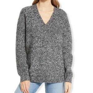 Lane Bryant Grey  V Neck Sweater Size 18/20